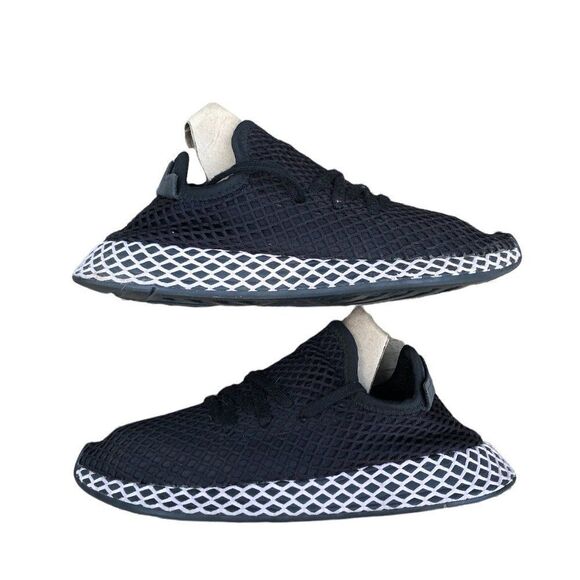 2018 Adidas Deerupt Core Black Clear Lilac Size 6.5 - Picture 3 of 14